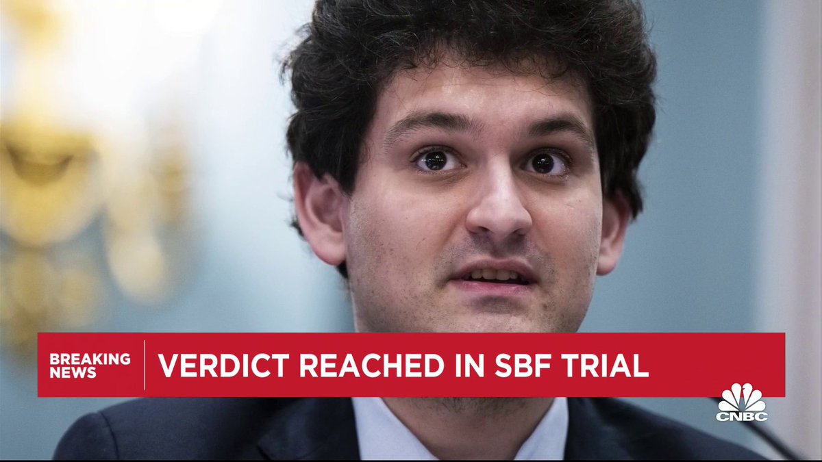 BREAKING: A jury has found Sam Bankman-Fried guilty of all 7 criminal counts against him. Kate Rooney reports.