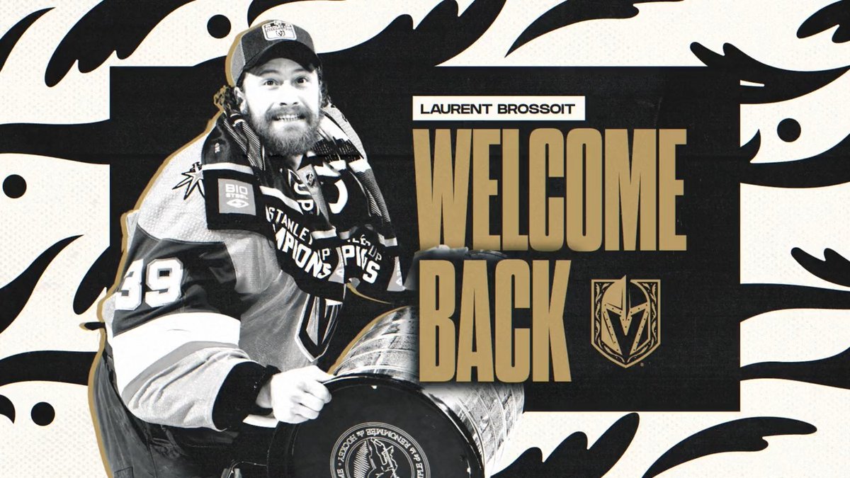 Welcome back to The Fortress to STANLEY CUP CHAMPION Laurent Brossoit!! 💪