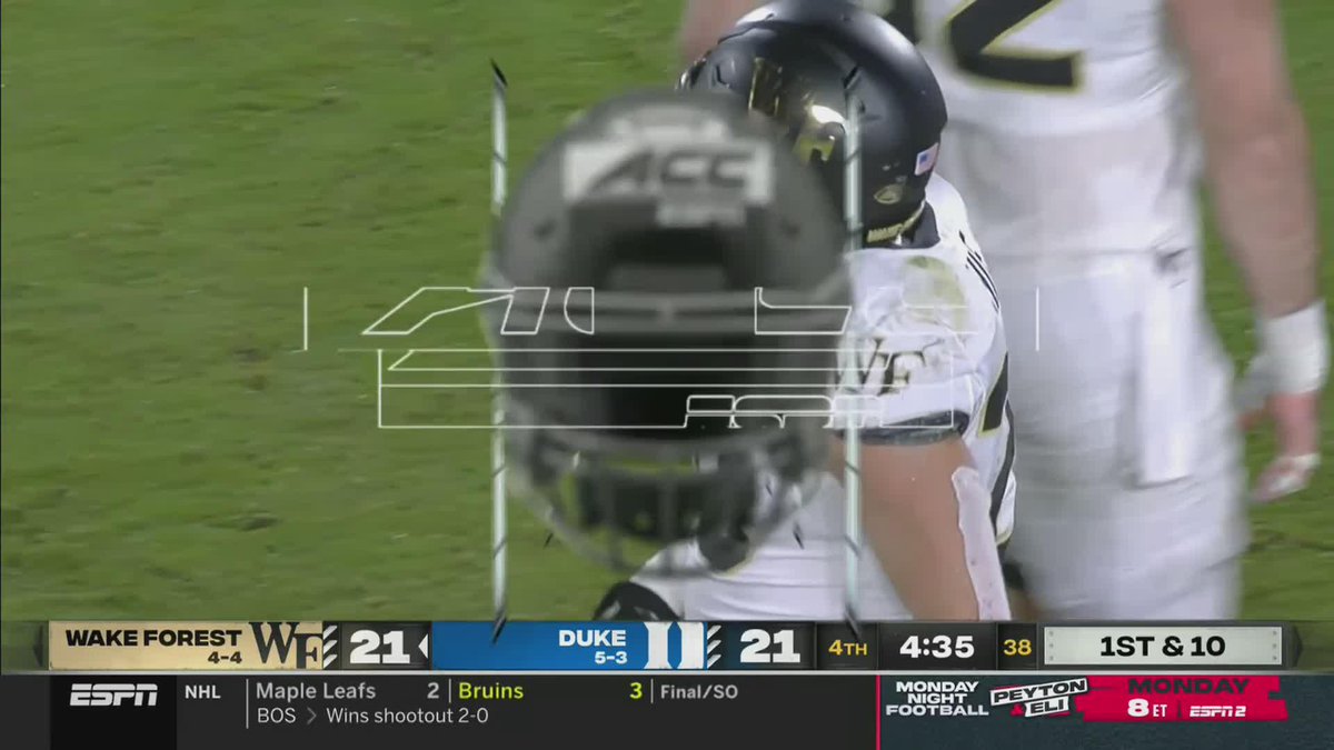 CLUTCH interception by Ryan! 🎥 Duke Football | ESPN