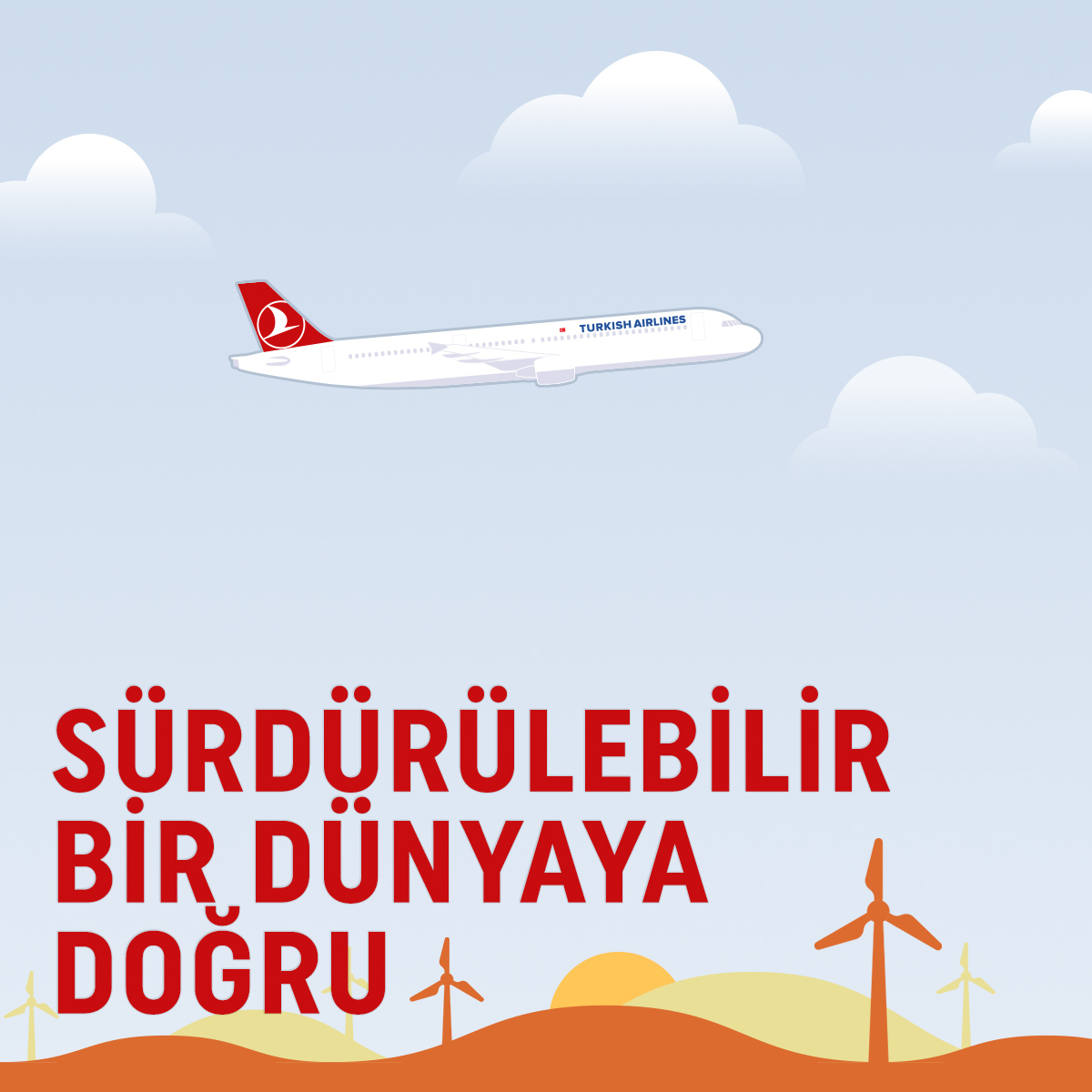 ✈️ En iyi seyahat deneyimini sunarken operasyonlarımızın merkezine sürdürülebilirliği alıyoruz. Sektör emisyonlarının azaltılmasında kilit rol oynayan SAF kullanımımızı yaygınlaştırmak için çalışmalarımızı sürdürmekteyiz. #TürkHavaYolları #Sürdürülebilirlik #TomorrowOnBoard