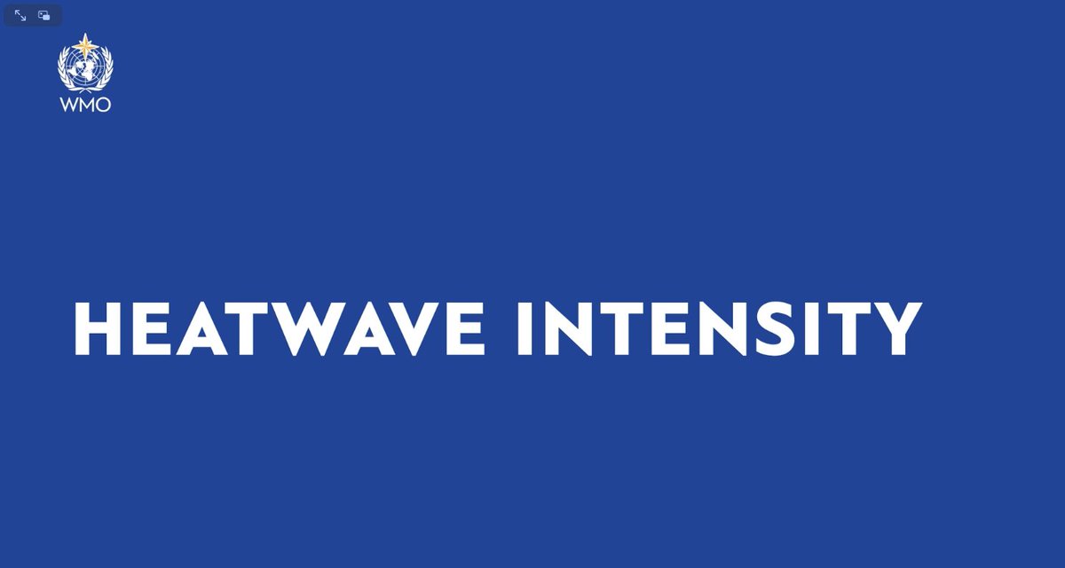 Climate change is an urgent public health crisis, which is why this year’s WMO #StateofClimate Services Report focuses on health. 🎥WMO’s Heat expert John Nairn explains the importance of measuring heatwave intensity. 🤝Global Heat Health Information Network