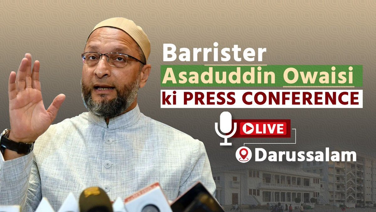 Telangana Assembly Election-2023 aur Mulk ke Digar masl’on per meri press conference