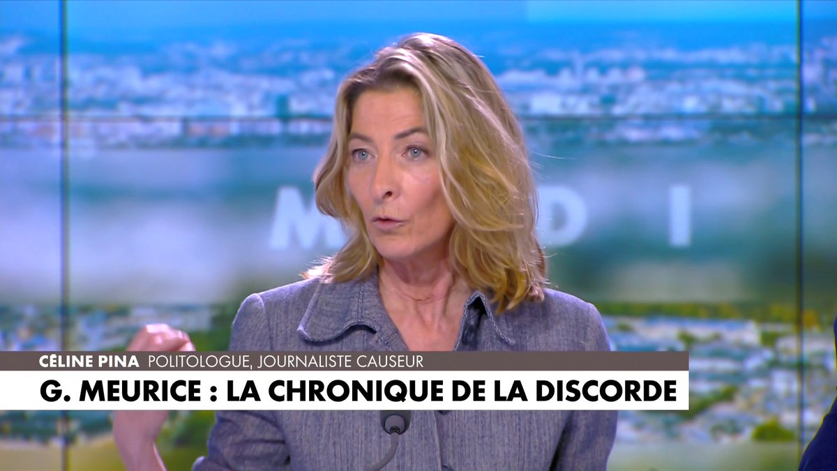 Celine Pina :«Assimiler les Juifs aux nazis, ce que fait Guillaume Meurice, c’est un élément de langage des islamistes, du Hamas. C’est comme ça que l’on cultive la haine», dans #MidiNews