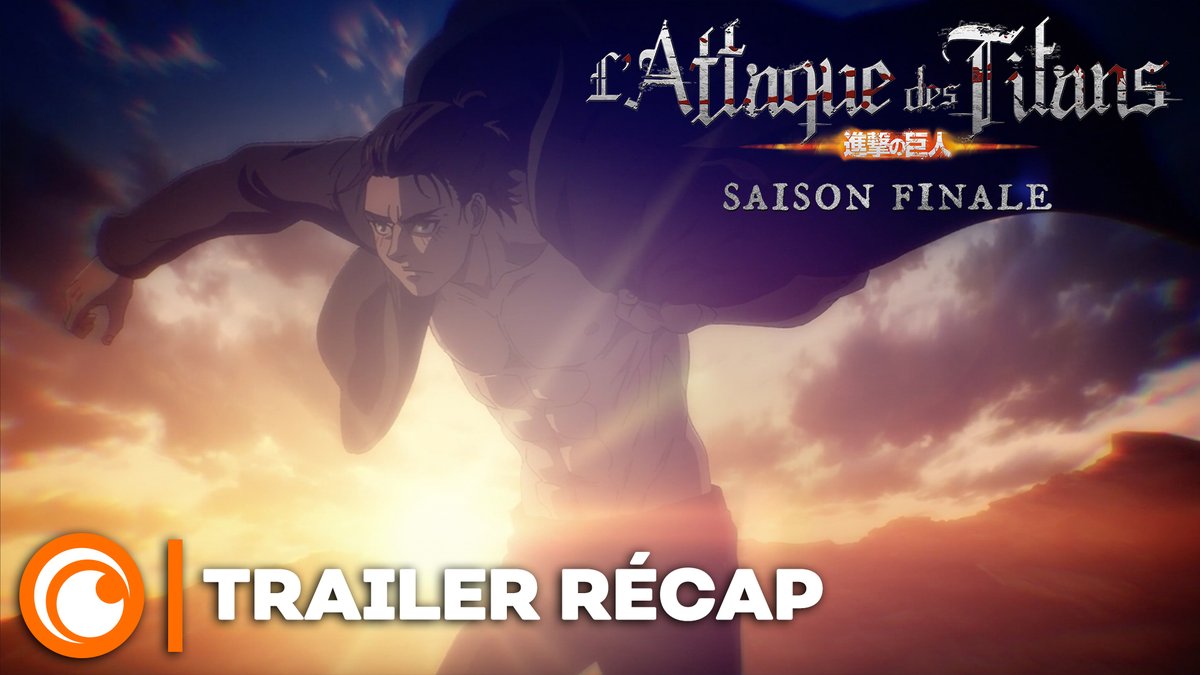 Redécouvrez la bataille entre l'humanité et les Titans avant la conclusion épique de la saga ! L'Attaque des Titans Saison Finale Special 2, le 5 novembre à 1h du matin. 🔥 Regarder :