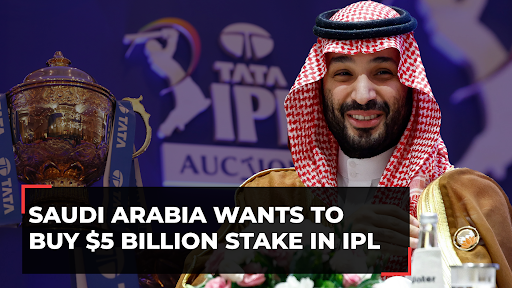 #SaudiArabia expresses interest in #IPL, may buy $5 billion stake in India's cricket league Catch the day's latest news and updates 🔴