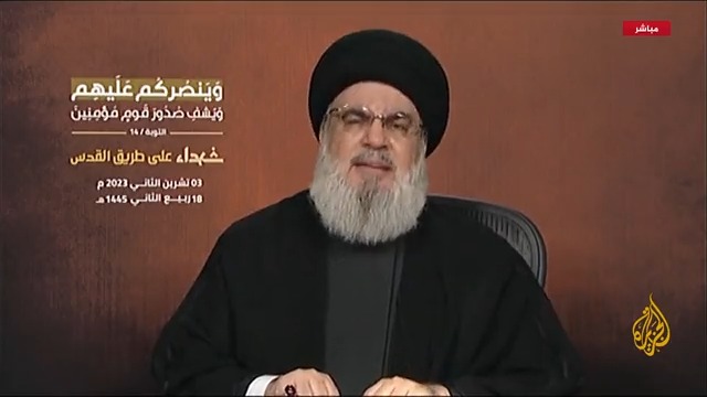 الأمين العام لحزب الله: كل الاحتمالات في جبهتنا اللبنانية مفتوحة ويمكن أن نذهب إليها في أي وقت من الأوقات #الأخبار #حرب_غزة