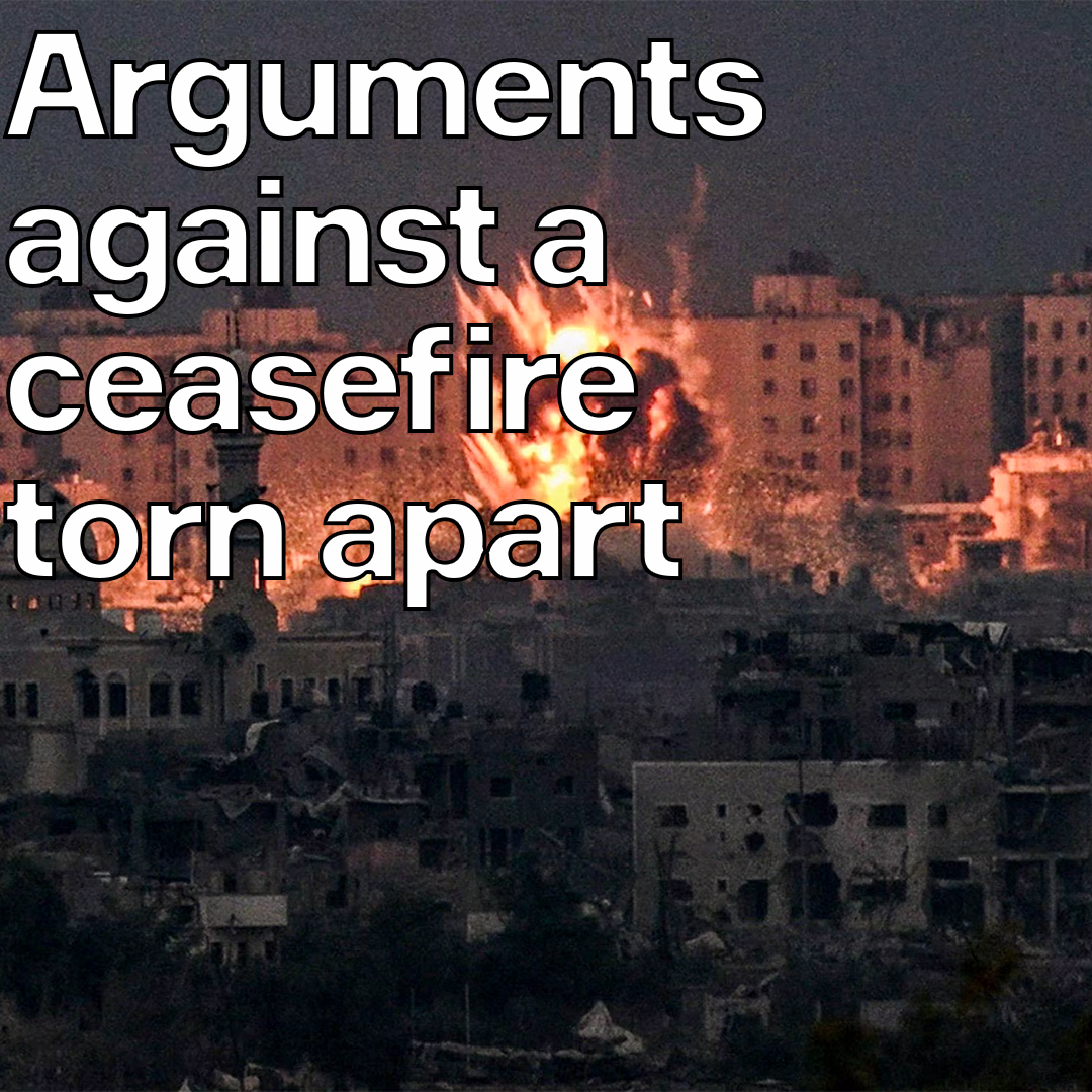 Every argument against a ceasefire in Gaza - which, in practice, means ending a massacre - is: - Morally bankrupt - Logically bankrupt - Strategically bankrupt. Here's why: