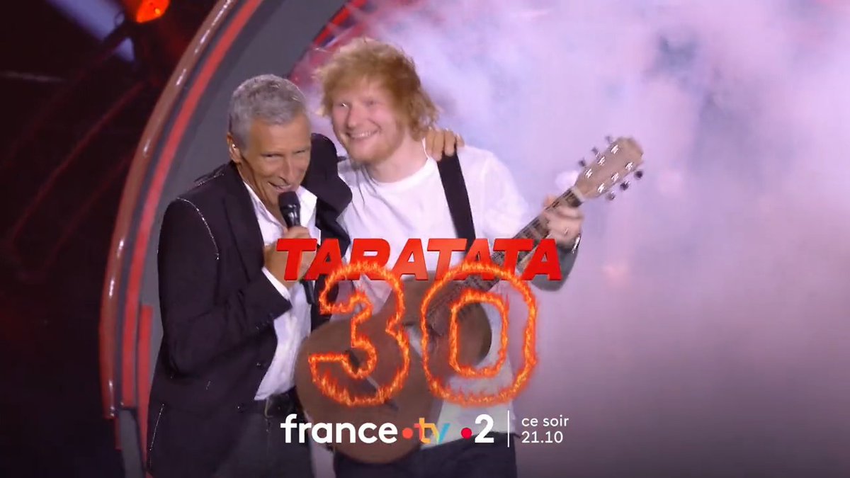 50 chansons. Plus de 80 artistes. Ce n'est pas tous les jours qu'on fête ses 30 ans ! 🎂🎶 ▶ "Taratata Officiel - 30 ans" c'est ce soir à 21.10 sur France 2 et 🔥 #Taratata30ans