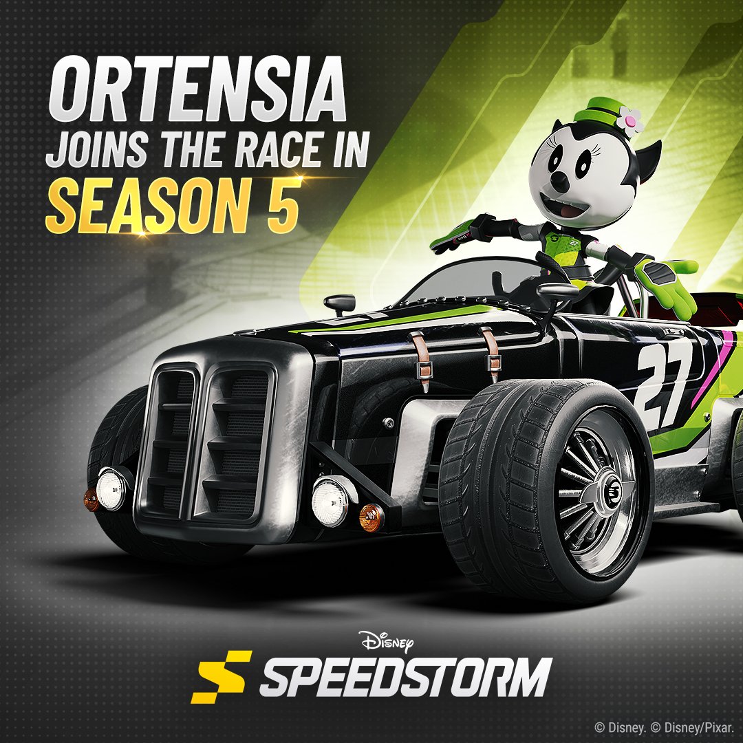 Ortensia is ready to overtake the competition! She joins the race during Season 5 through her own Time Limited Event!