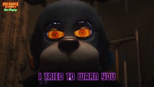 You can’t go home just yet. #FiveNightsAtFreddys #FNAFmovie