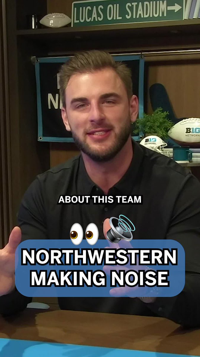 🗣 Jake Butt is giving Northwestern Football a shoutout after a 4-4 start. The 'Cats are in position to be player in the postseason: