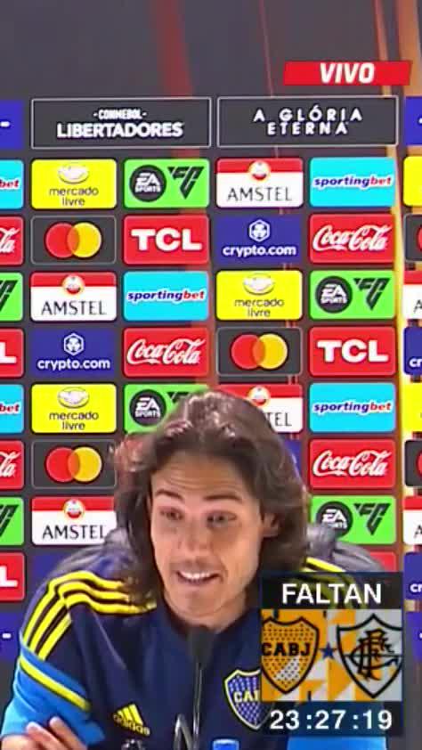 🗣️🇺🇾Edinson #Cavani en conferencia: "ES EL PARTIDO DE MI VIDA".