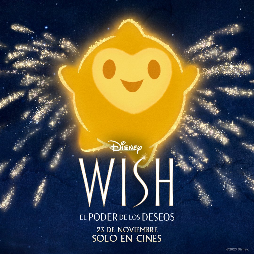 Todo comenzó con un deseo. Llega #Wish: El Poder de los Deseos, la película que celebra los 100 años de Disney. Estreno 23 de noviembre, solo en cines.