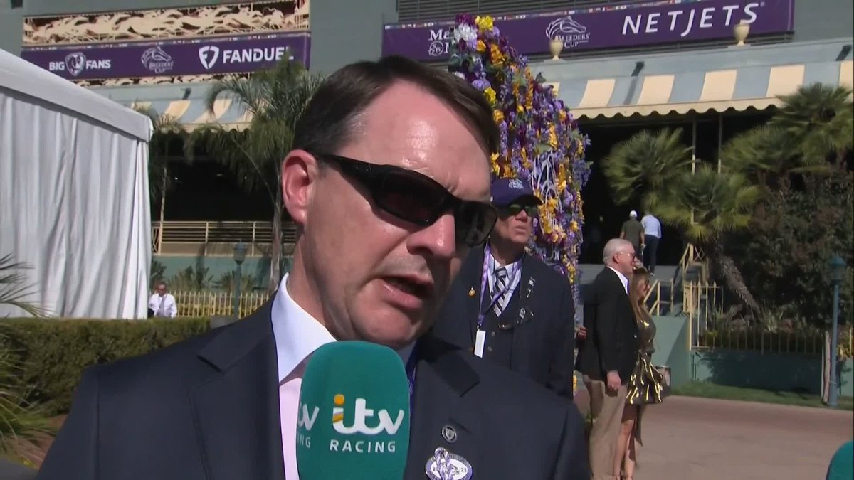 🗣️ "If you're in Rome you don't fight with the Pope." Aidan O'Brien on River Tiber being ruled out of the Prevagen Breeders' Cup Juvenile Turf by the vets. #ITVRacing | #BC23