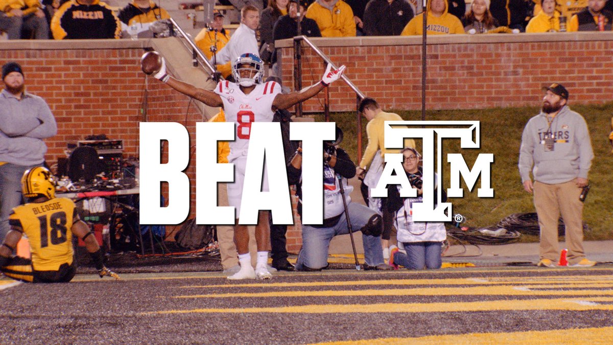 Stand on business 💪 🎙️ Elijah Moore #BeatTAMU