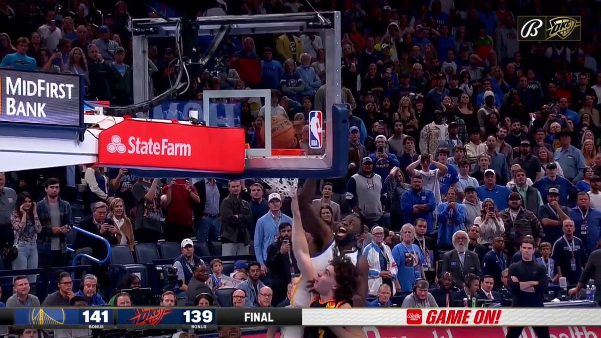 "It's a shame that the game had to end on such a play like this." Preach Michael 🗣️ #ThunderUp | OKC THUNDER | 📺: BSOK | Michael Cage
