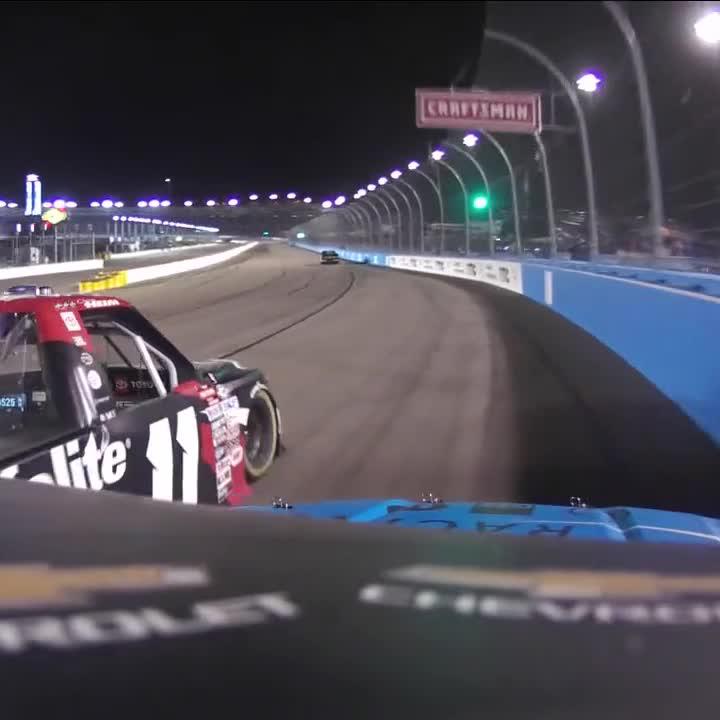 Thoughts on Corey Helm’s move on Carson Hocevar? #Championship4 🎥 : NASCAR CRAFTSMAN Trucks