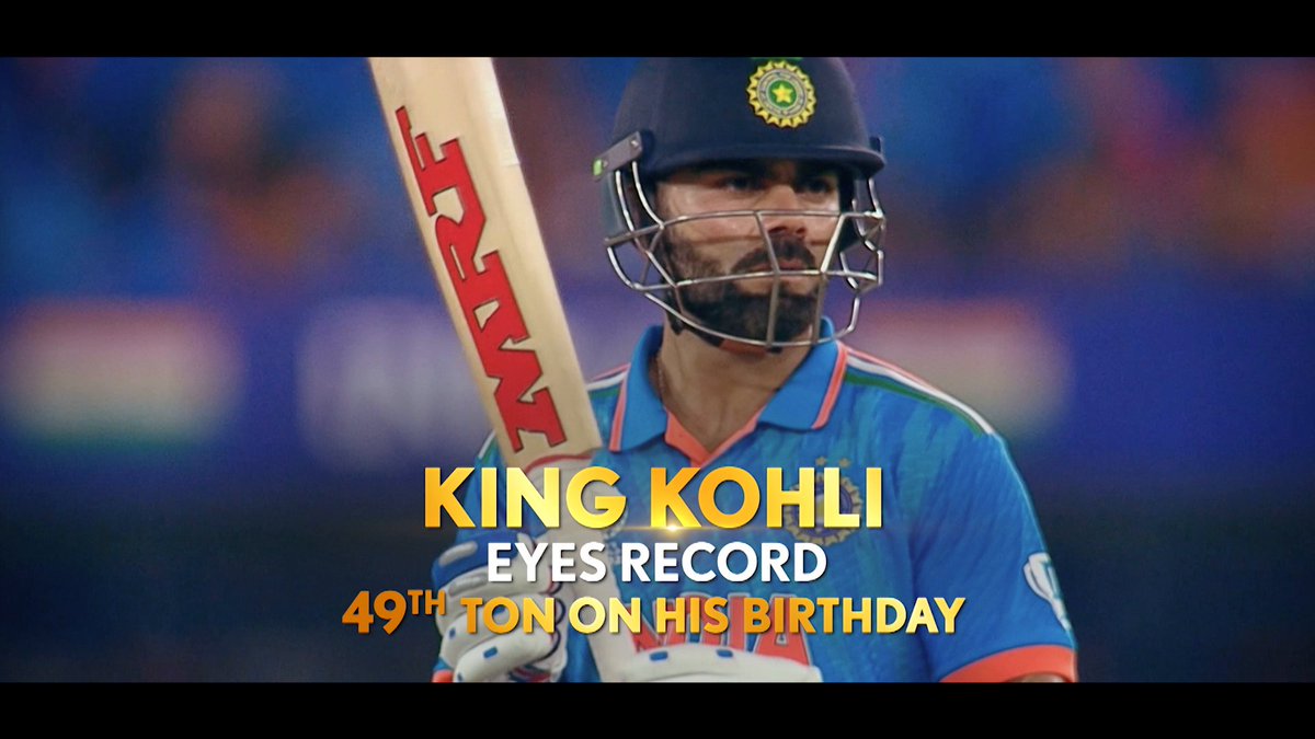 King Kohli's edit by Star Sports. 🐐 - The face of world cricket.
