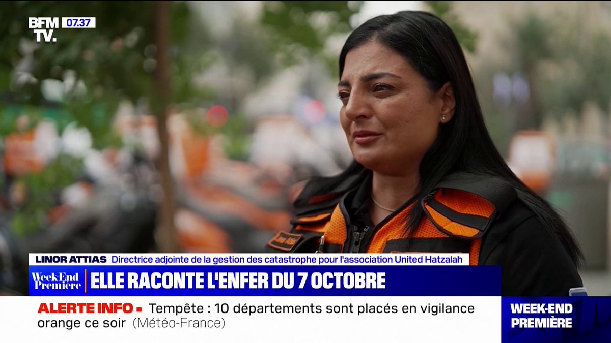 💬 "C'était une petite fille (...) ils lui ont coupé la main" Cette secouriste raconte l'enfer de l'attaque du 7 octobre