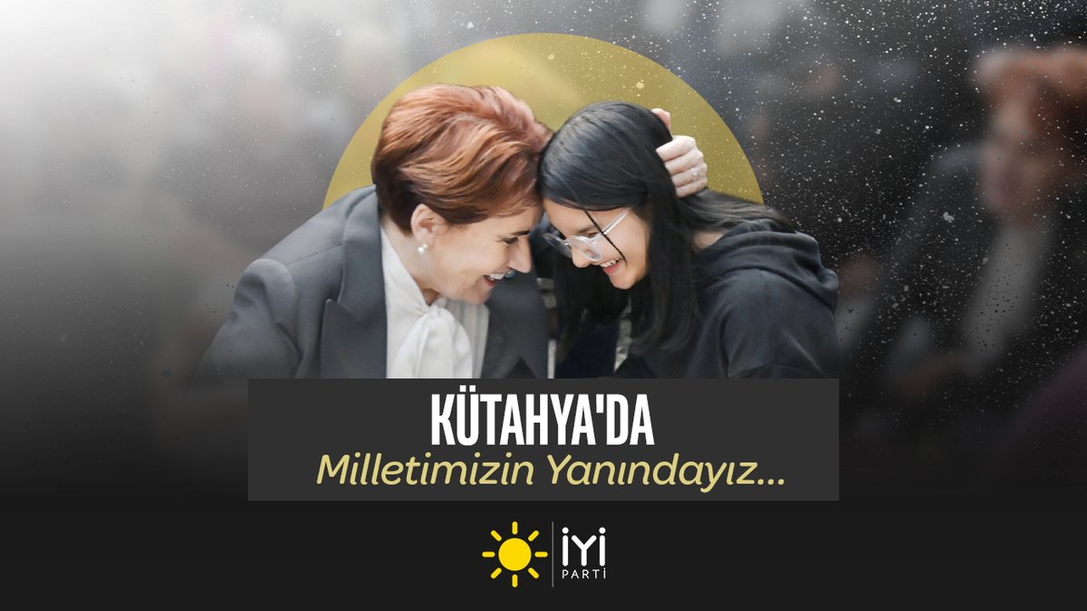 Dün olduğu gibi bugün de milletimizin yanındayız... Hür ve müstakil siyaset anlayışımızla yürüdüğümüz bu kutlu yolda; Hiçbir talep görmezden gelinmesin, hiçbir ses bastırılmasın diye; Milletimizin yanı başında, Kütahya'daydık.☀️