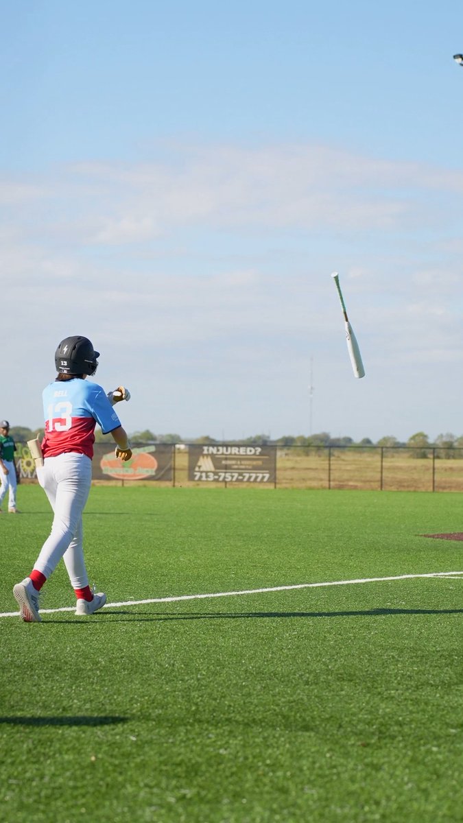 No Doubt About It. Jake Bell (12U) hits his 2nd HR of the game for Team Mississippi #NatAllState