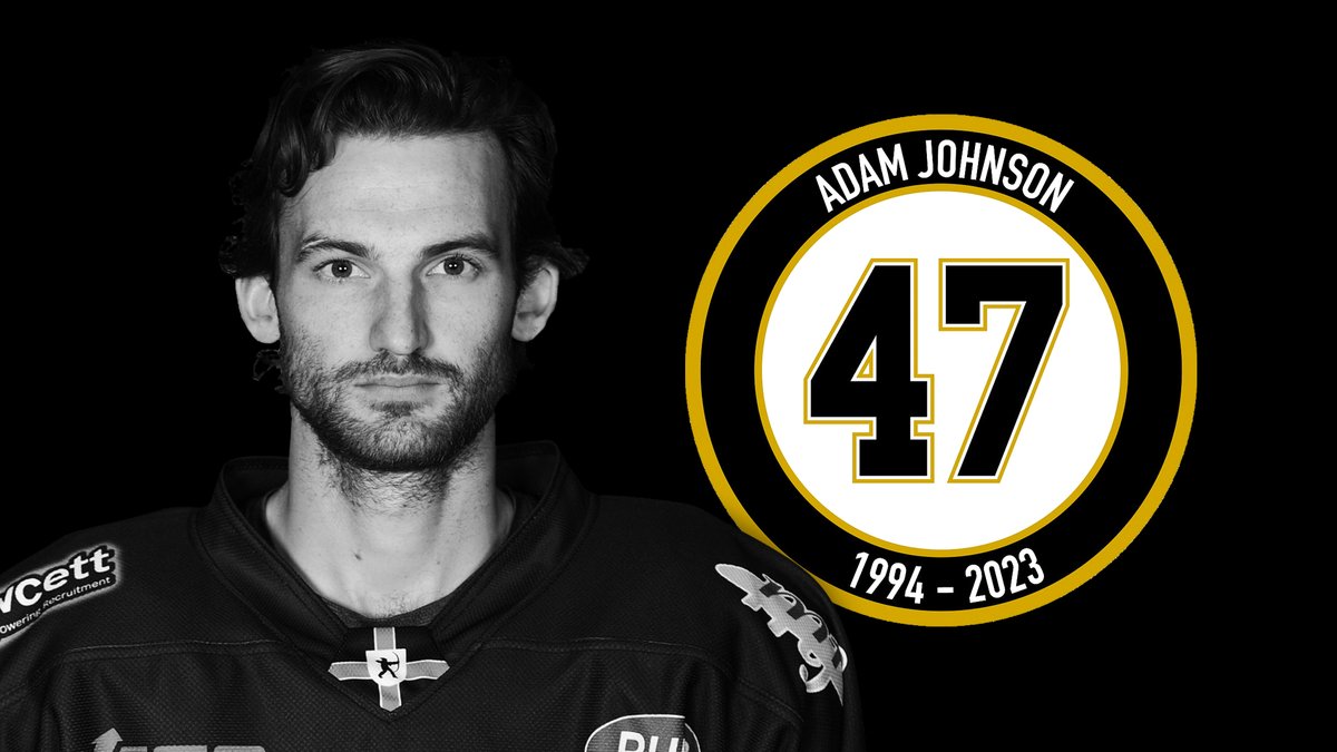 This weekend, we come together to remember and honour Adam Johnson. At all games this weekend, we invite you to join us in observing a minute’s silence, followed by a minute’s applause, in memory of Adam.