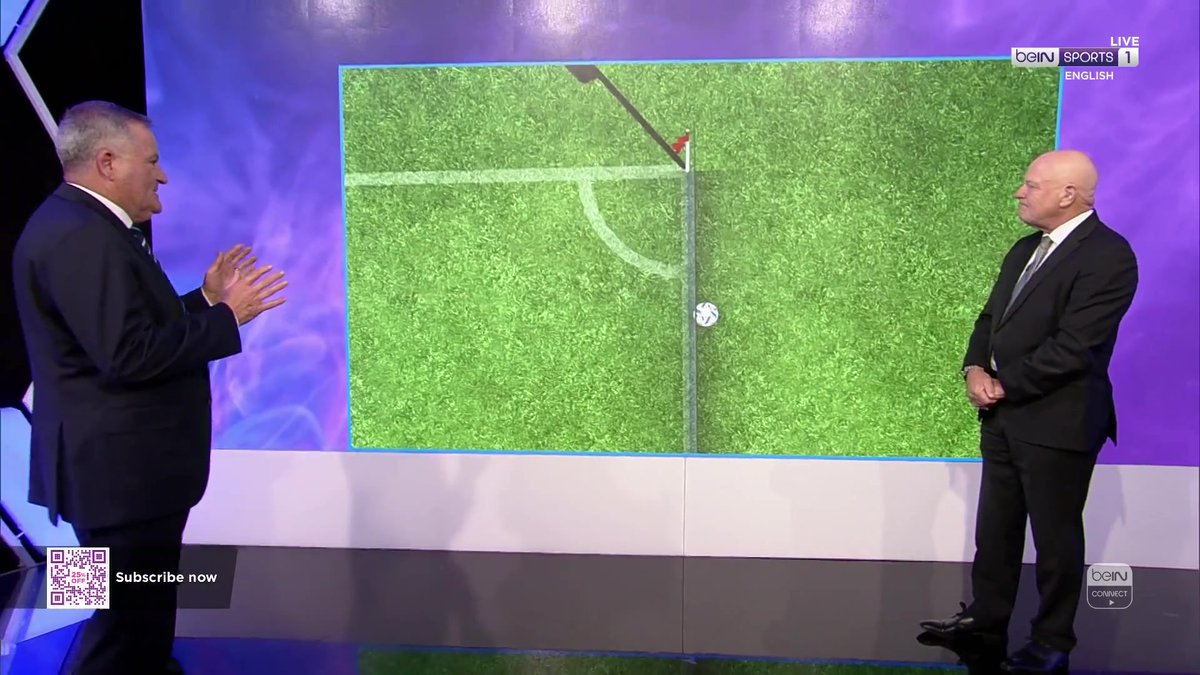 EXCLUSIVE!!! beINSPORTS can reveal that the ball was IN for Newcastle's goal, but Richard Keys and Andy Gray believe it was both a foul on Gabriel and handball by Joelinton. #beINPL #NEWARS #AFC #NUFC
