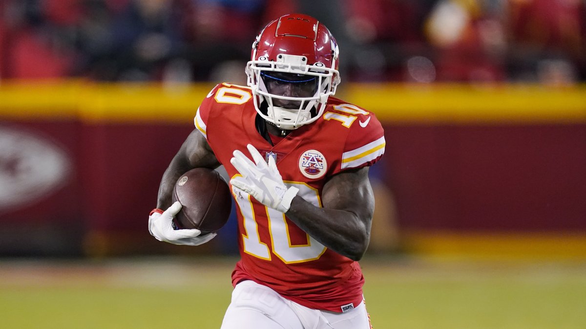 Six Pro Bowls. A Super Bowl. Four 1,000-yard receiving seasons. Ty Hill established himself as one of the best to put the Chiefs uniform on. 📺: #MIAvsKC — Sunday 9:30am ET on NFL Network 📱: Stream on #NFLPlus