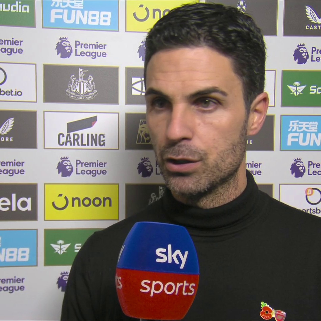 "It's embarrassing. It's a disgrace. That's what it is, a disgrace." Mikel Arteta is NOT happy with the decisions that went against Arsenal in their defeat to Newcastle ๐