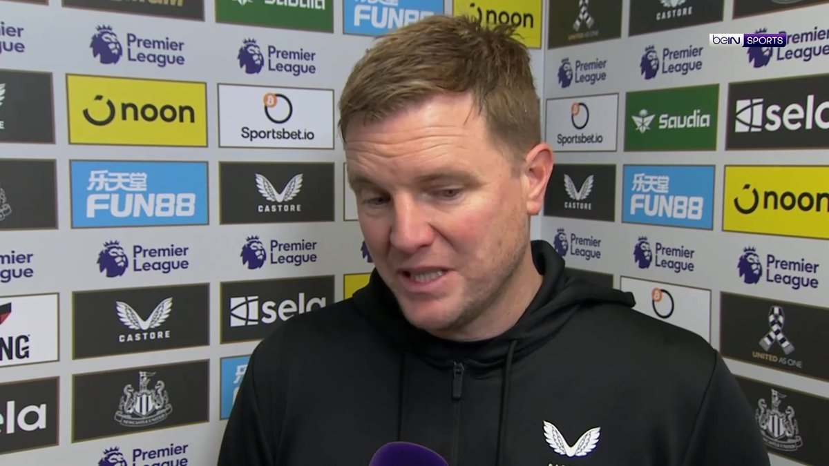 "The Havertz challenge is the only moment in the game that I believe could have been a red card" Eddie Howe breaks down an action packed game with @andykerrtv. #beINPL #NUFC #AFC