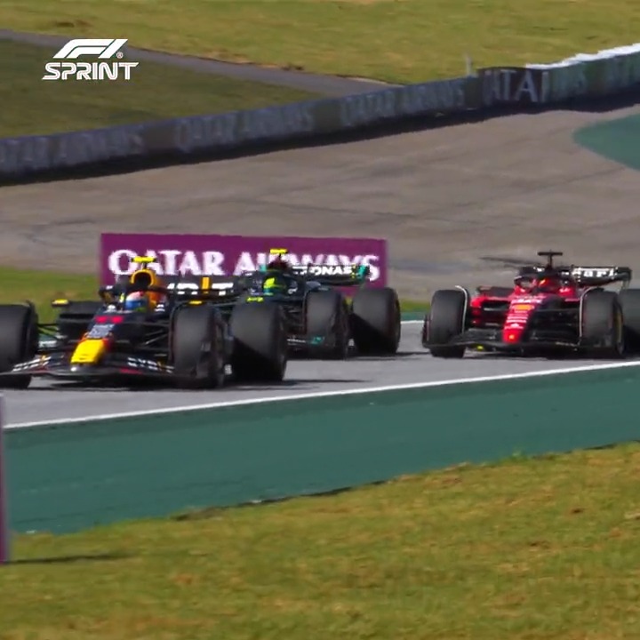Red Bull vs Mercedes vs Ferrari Things you love to see 😍 #BrazilGP #F1Sprint