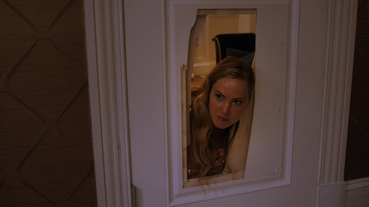 Jennifer Lawrence getting kicked out of a high school party… will never recover from this No Hard Feelings scene.