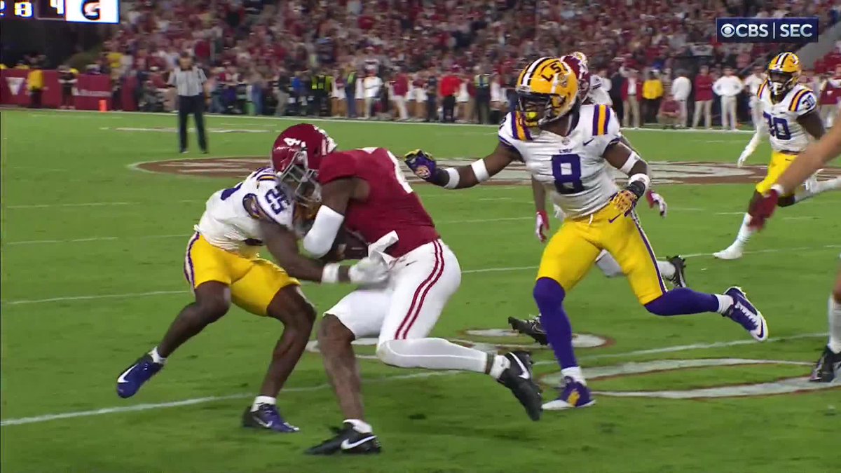 Jalen Milroe with the TRUCK STICK 😳