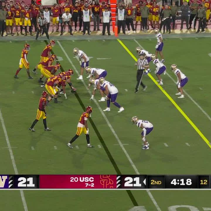 USC HIT THE DELAYED FLEA-FLICKER 😱