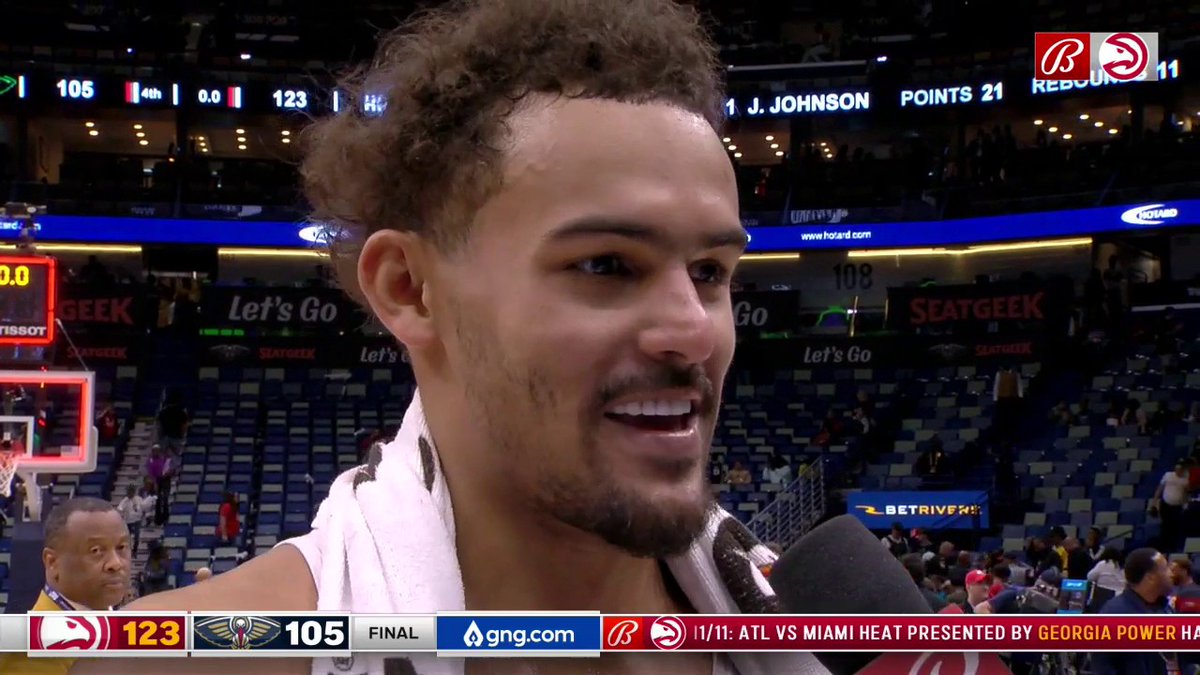 "𝗧𝗵𝗮𝘁 𝗮𝗶𝗻'𝘁 𝗻𝗲𝘄." Trae knows that his squad rolls deep.