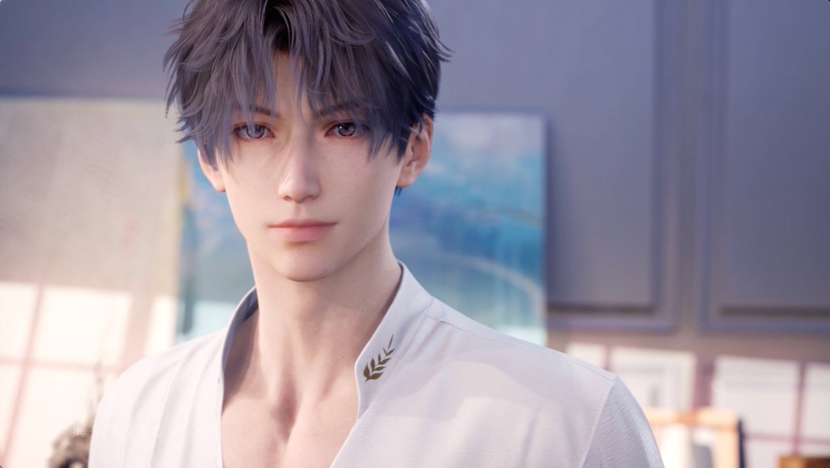 【ホムラ:登場人物紹介】 CV:#立花慎之介 職業:芸術家 Evol:炎 職場:Mo Art Studio 年齢:24 身長:183㎝ 「海の底にも炎が燃え上がると、君は信じるかい?」 🔽事前登録 🔽YouTube #恋と深空 #ホムラ