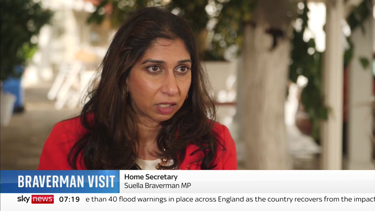 "I don't think there is any other way but to call them hate marches." Home Secretary Suella Braverman tells Sky's Ali Fortescue that anyone vandalising the Cenotaph 'must be jailed faster than feet can touch ground.' 📺 Sky 501, Virgin 602 and YouTube