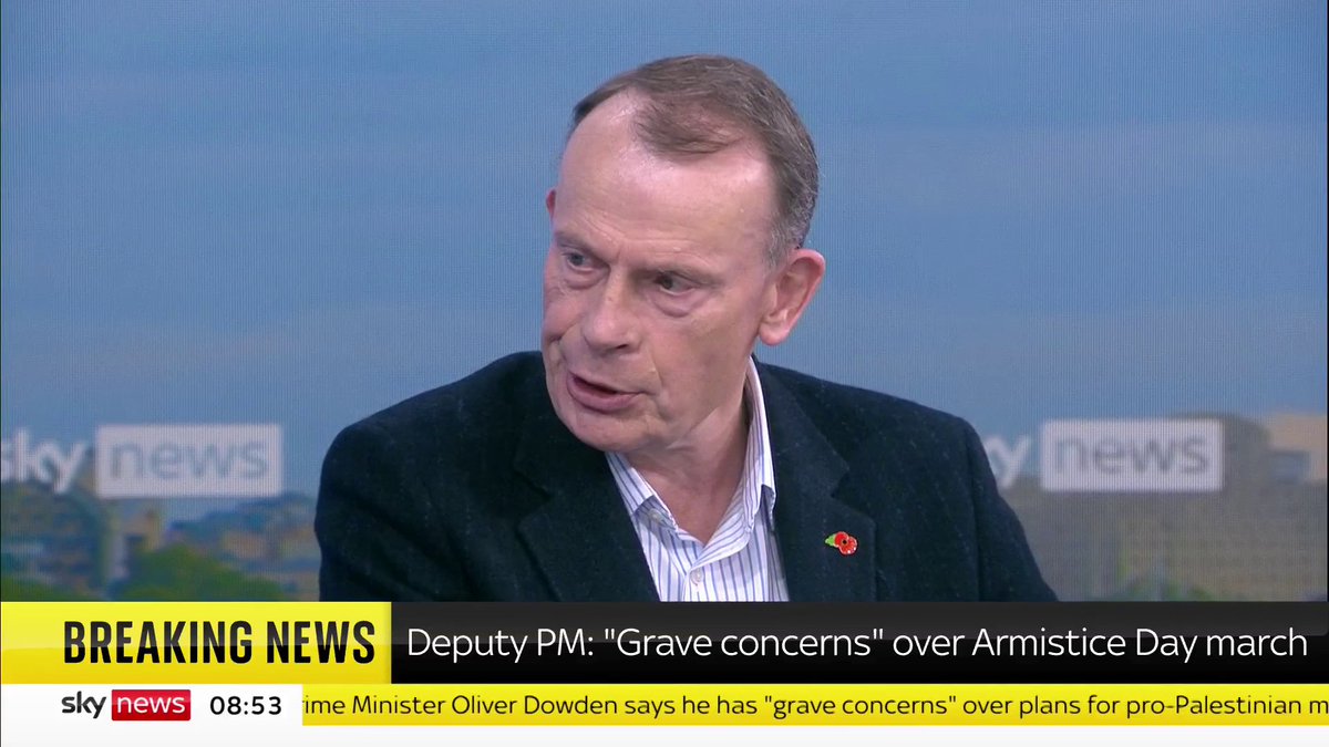 "Now we are seeing antisemitism again on the streets of London." Broadcaster and journalist Andrew Marr tells Trevor Phillips that his 'Jewish friends won't go into central London on the weekend because they feel intimidated and afraid.' #TrevorPhillips