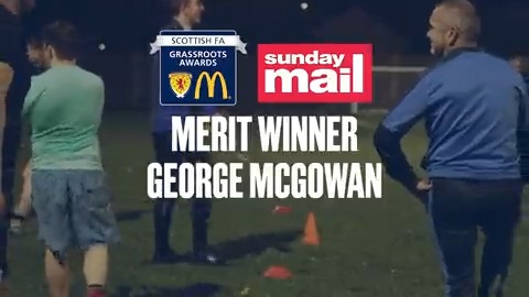 Finally, the 2023 Merit Award was won by George McGowan of Glasgow Deaf Athletic. George is the President of Glasgow Deaf Athletic, the oldest deaf football team in the World and is integral to the legacy of this incredible team. McDonald’s Fun Football | Sunday Mail Sport