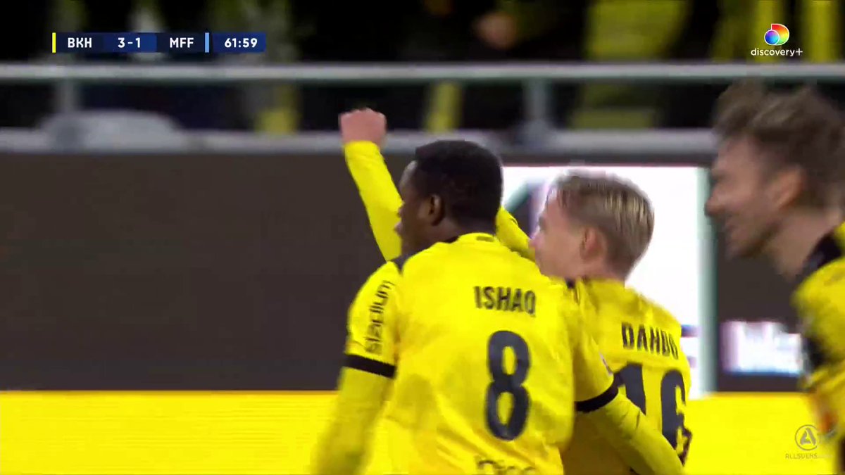 3-1 BK Häcken! Pontus Dahbo slår till igen mot Malmö FF! 🟡⚫ Se matchen på