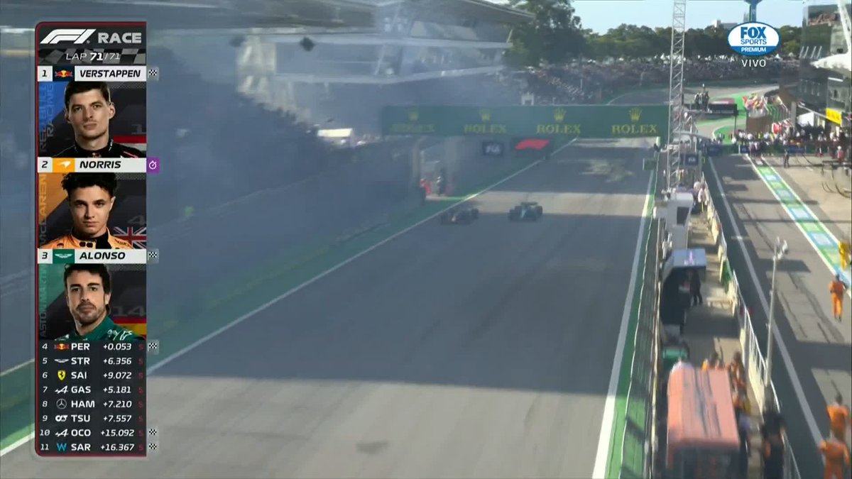 😭 ¡NO NOS HAGAS ESTO ALONSOOOOOOOO! ¡QUÉ CIERRE TUVIMOOOOOS! 😮‍💨 ¡¿Qué está pasando en el finaaaal del #BrazilGP?! 🔥🔥 🚨 ALONSO LE QUITÓ EL PODIO A CHECO DE ÚLTIMO MOMENTO... CARRERÓN 🥵 #F1xFSMX