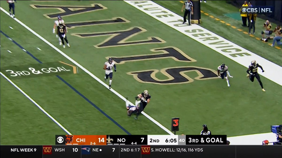 Taysom doing Taysom things 📺 CBS