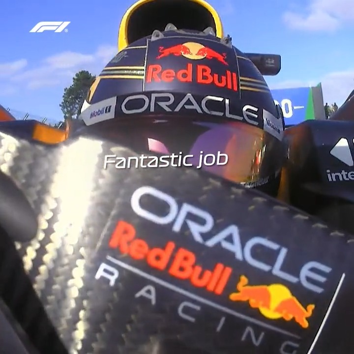 He's a winning machine 💪 Max Verstappen takes the chequered flag for the 17th time this season 🤩 #F1 #BrazilGP