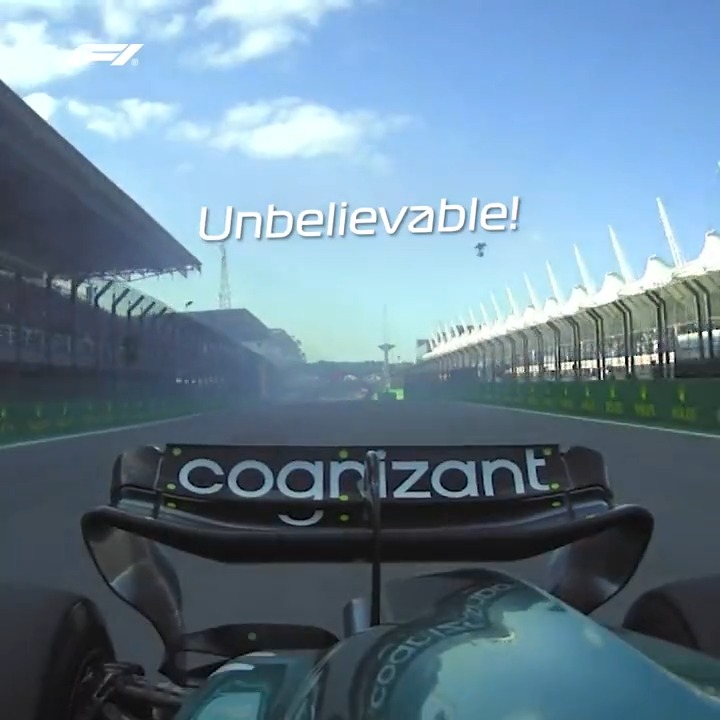 Fernando's hunger is extraordinary 💪 #F1 #BrazilGP Aston Martin Aramco F1 Team