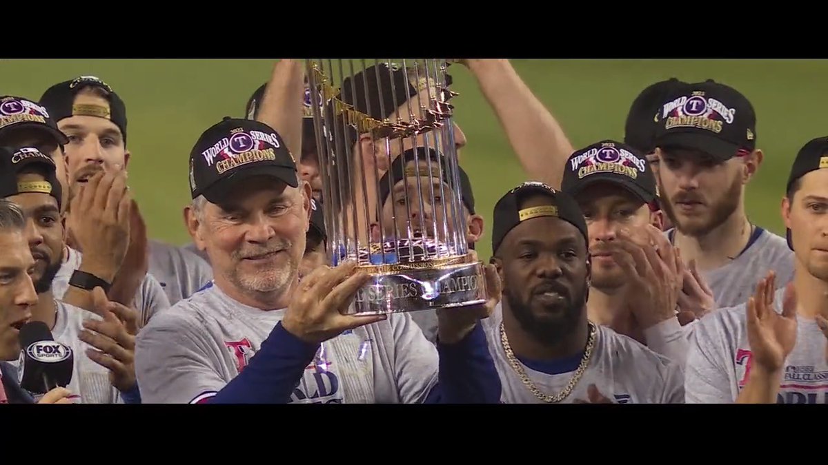 Thank you, Texas Rangers.