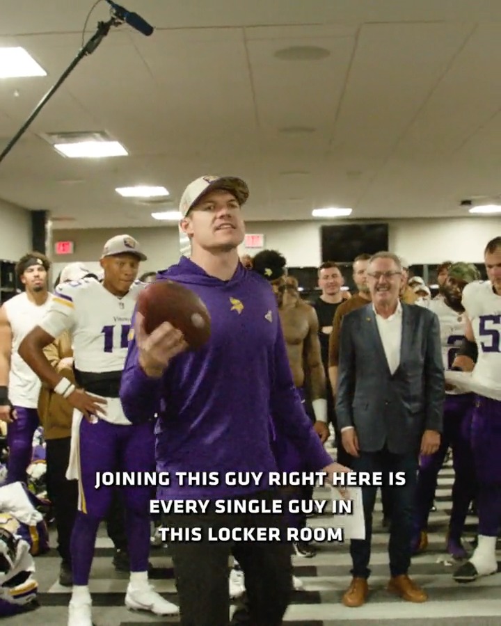 We needed every last guy today. #Skol