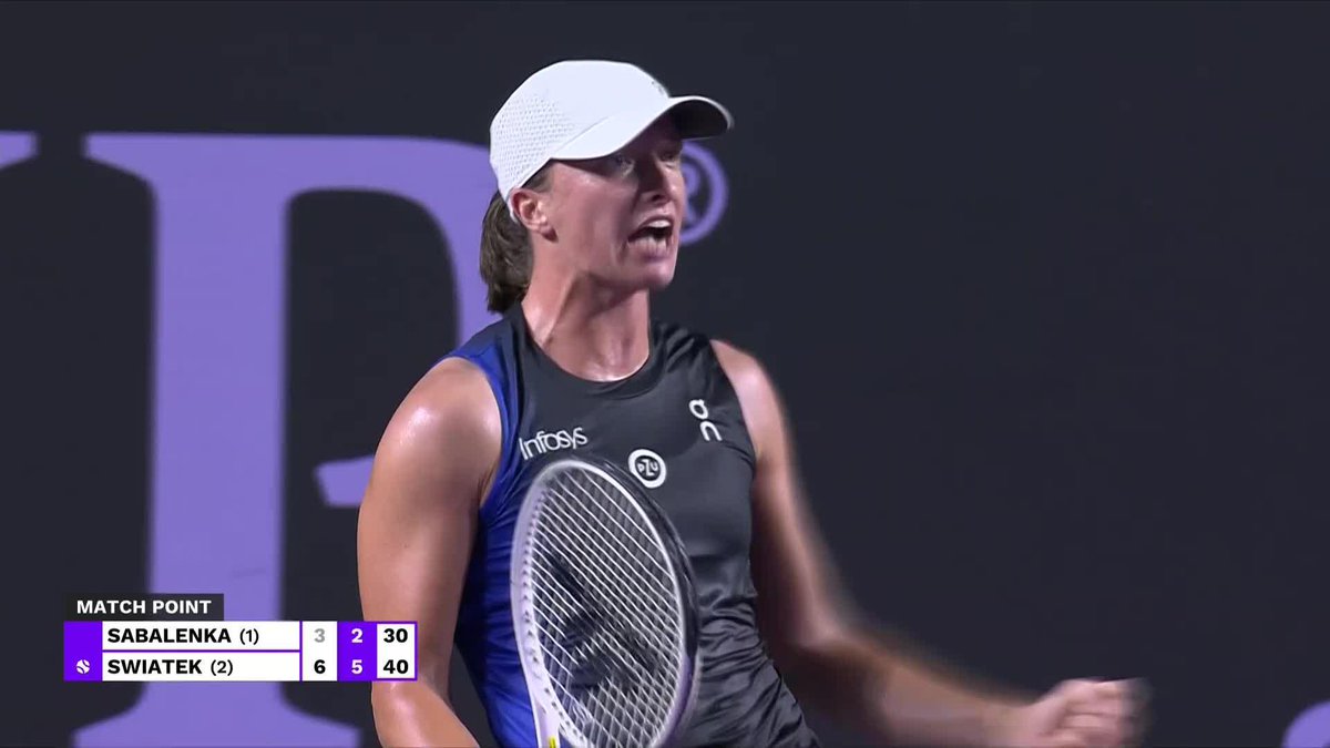 Performances don't get much better than that 🙌 Iga Świątek | #WTAFinals | #GNPSegurosWTAFinalsCancun