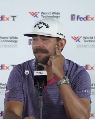 Bigger than golf. An emotional Erik van Rooyen discusses his best friend, Jon Trasamar, who is battling cancer.