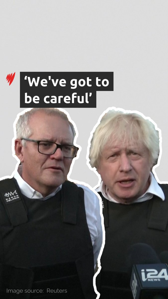 Scott Morrison and Boris Johnson have made a surprise visit to Israel. The two former leaders shared their opinions around pro-Palestinian protests and calls for a ceasefire. Read more: