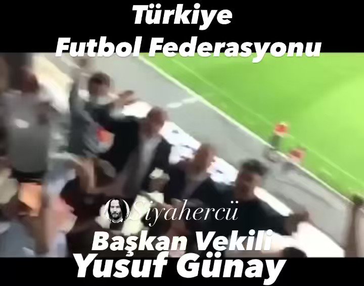 Tff başkan vekiline bakın amigo çıktı. İşte bu yüzden bir takım hariç ligdeki herkes tff’nin istifasını istiyor. Trabzonspor maçındaki tezahürata bunlar istifa edene kadar devam etmeliyiz